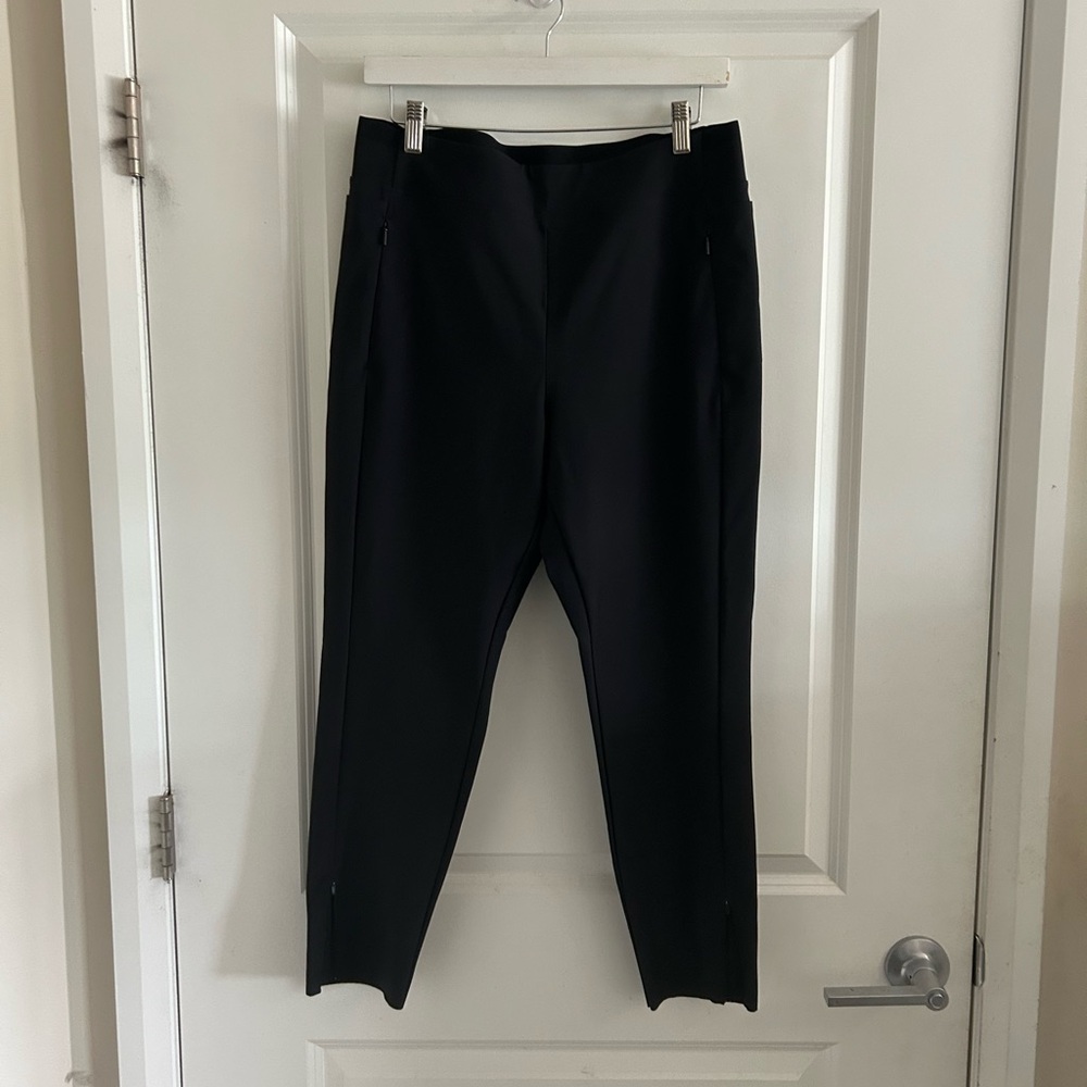 Athleta Black Dress Pants with Tapered Fit